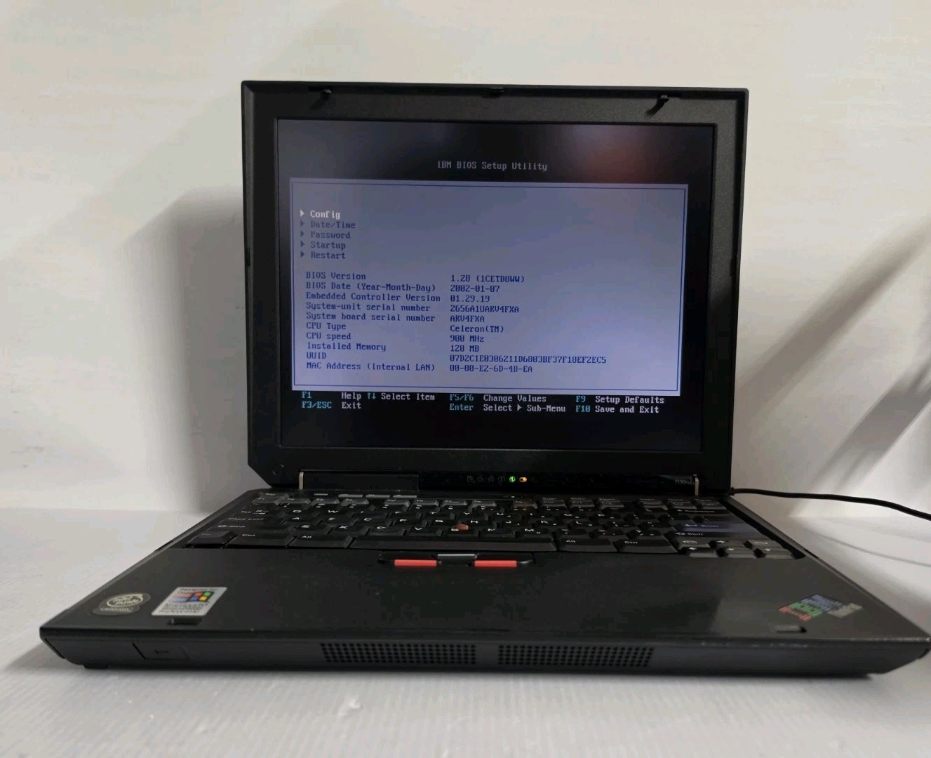 IBM Thinkpad R30 Type 2656