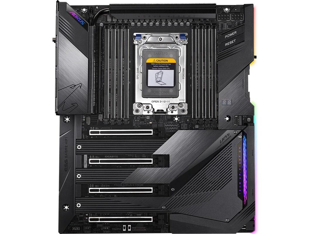 For GIGABYTE TRX40 AORUS XTREME motherboard sTRX4 8*DDR4 256G XL-ATX Tested ok