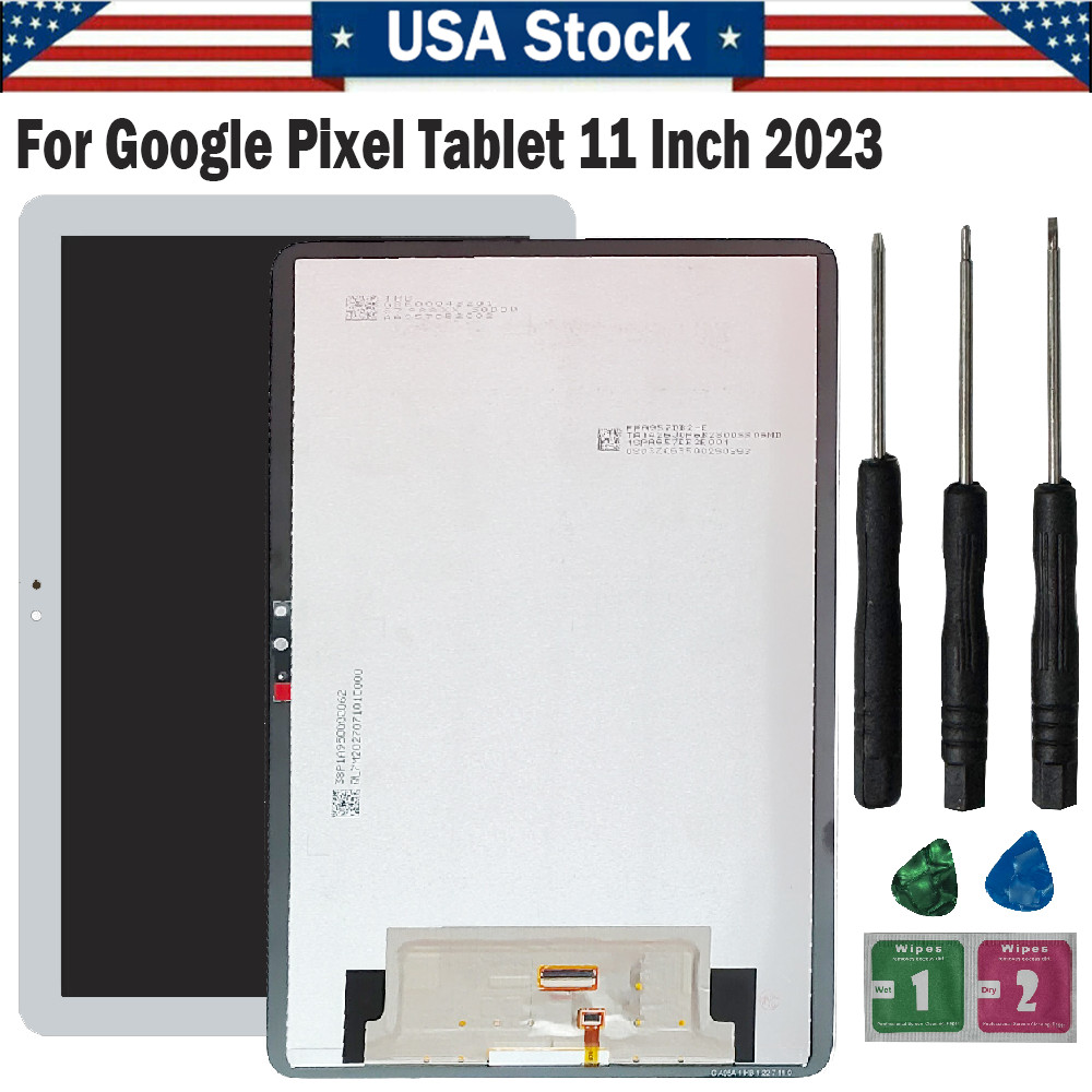 White LCD Display Touch Screen Digitizer +Tools For Google Pixel Tablet 11" 2023