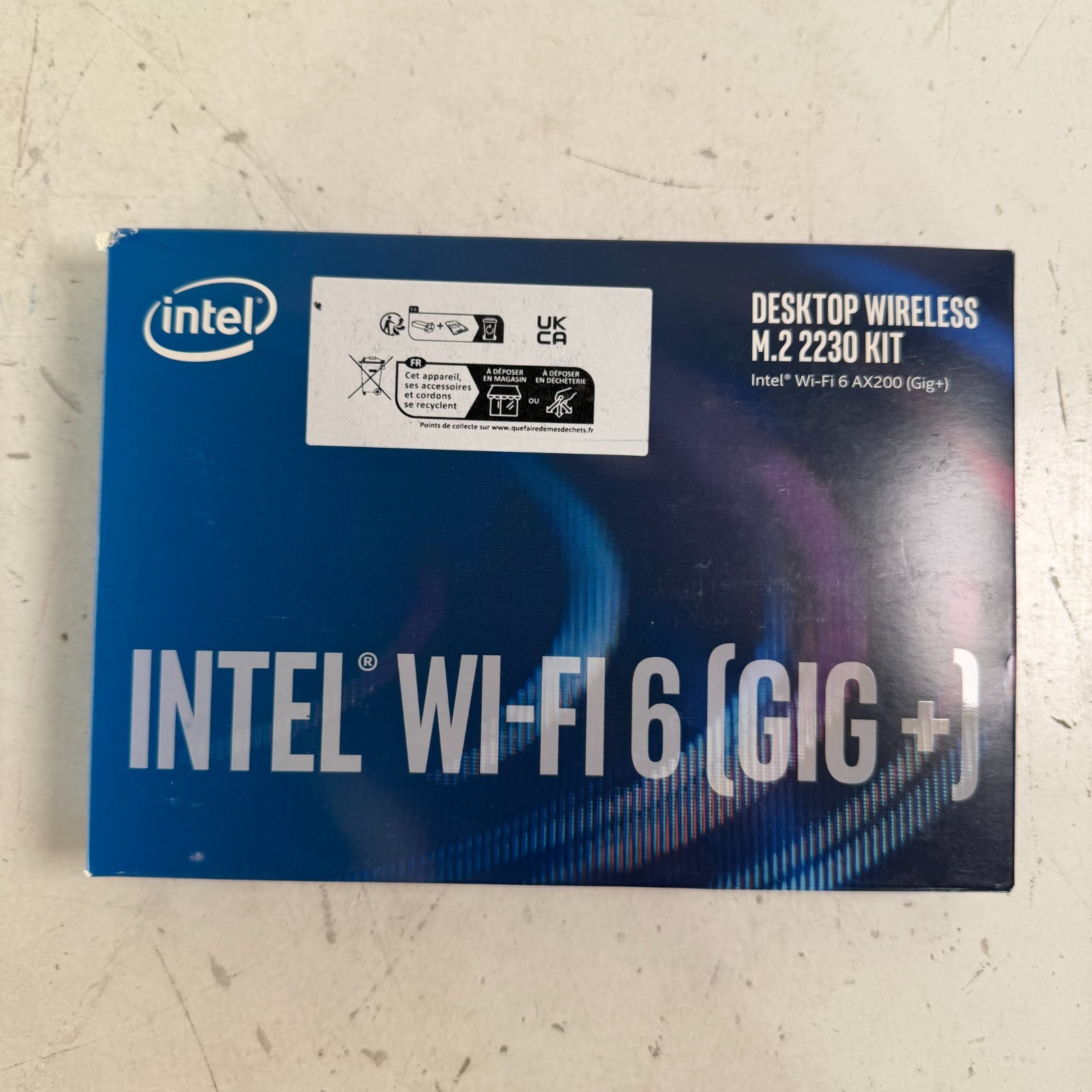 Intel Desktop Wireless M.2 2230 Kit WiFi 6 AX200 Gig + Adapter Bluetooth