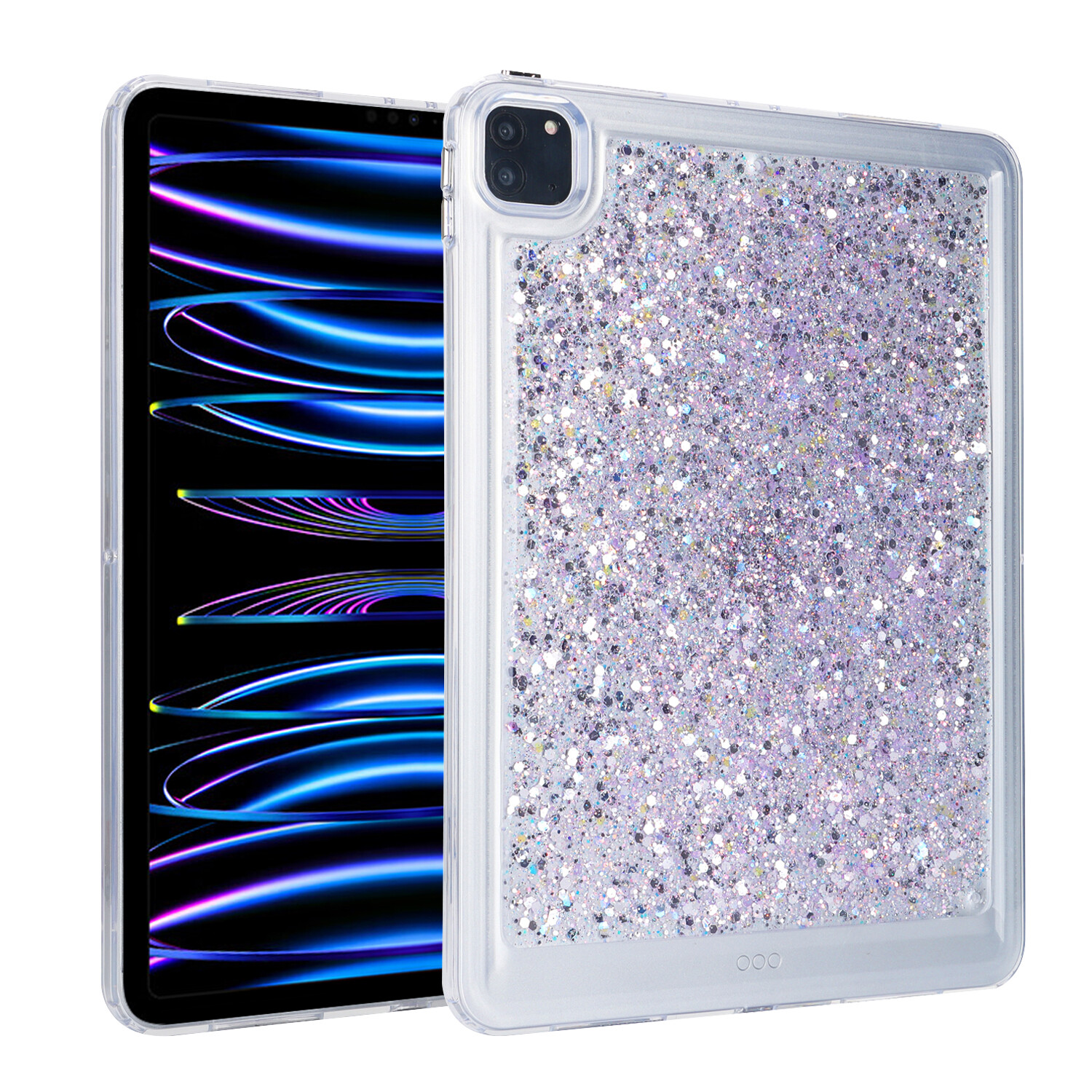 For iPad 10th/9th/8th/7th/6th Pro 11"Mini 6 Bling Glitter Shockproof Tablet Case