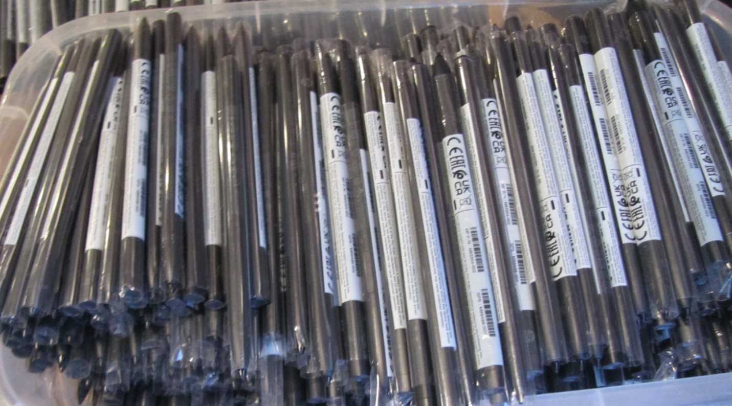 Lot of 50 HP X360 Stylus Slim Rechargeable Pen  SPS M89498-002 / M88354-002