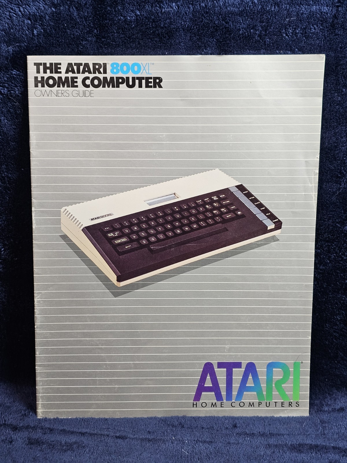 1983 THE ATARI 800XL HOME COMPUTER OWNER'S GUIDE Manual Vintage