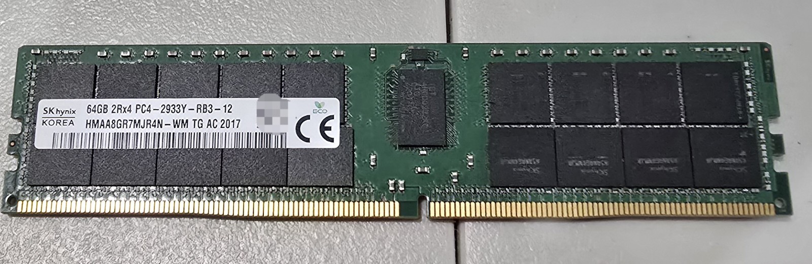 SK Hynix 64GB 2933 PC4-2933Y (DDR4-2933) RDIMM ECC RAM HMAA8GR7MJR4N-WM