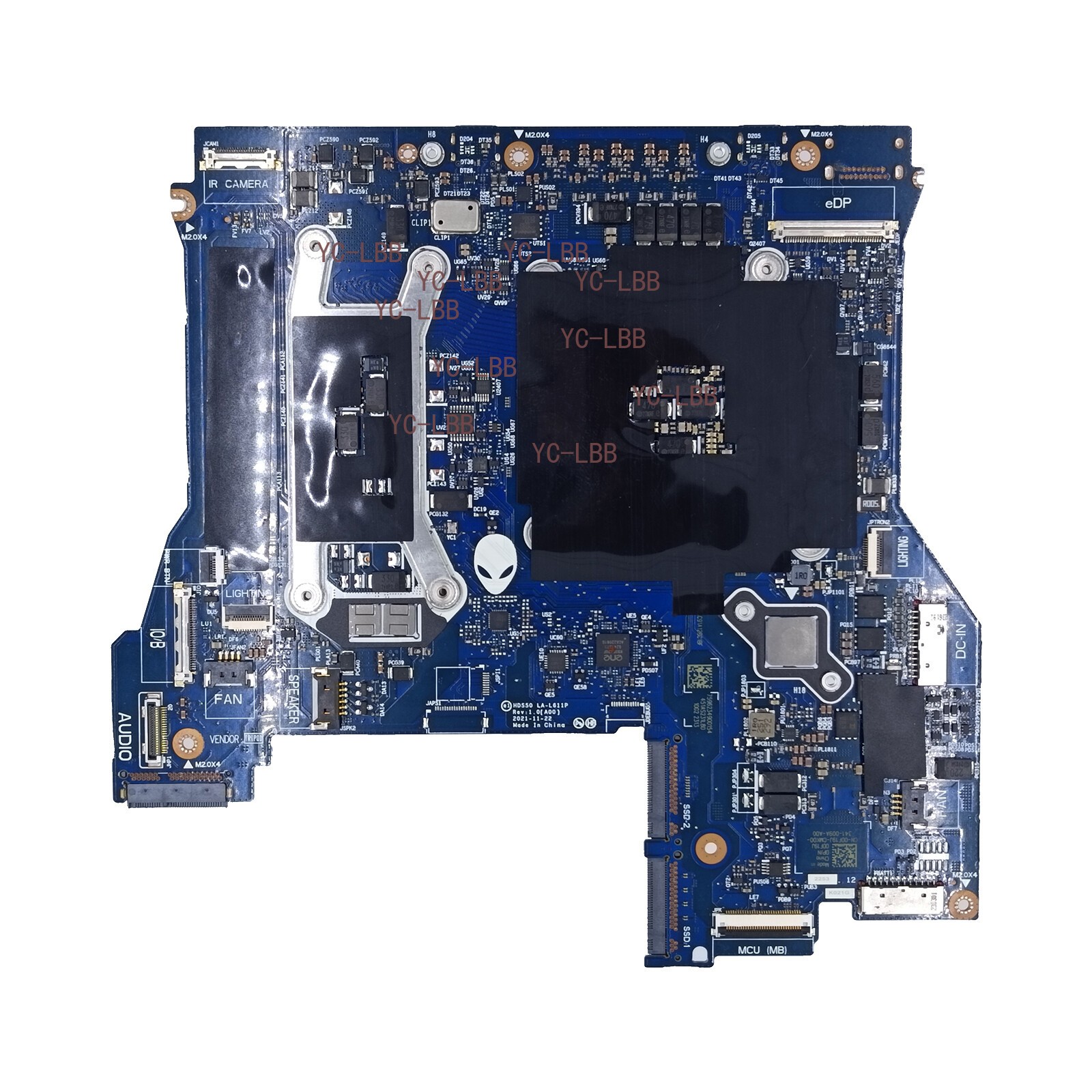 0DF19J For Dell Alienware X15 R2 Motherboard LA-L611P i9-12900H 32GB RTX 3070 Ti