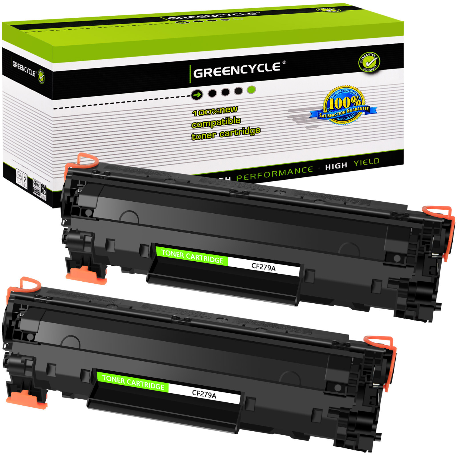 2 Pack Compatible For HP LaserJet Pro M12A M26NW MFP CF279A 79A Toner Cartridge