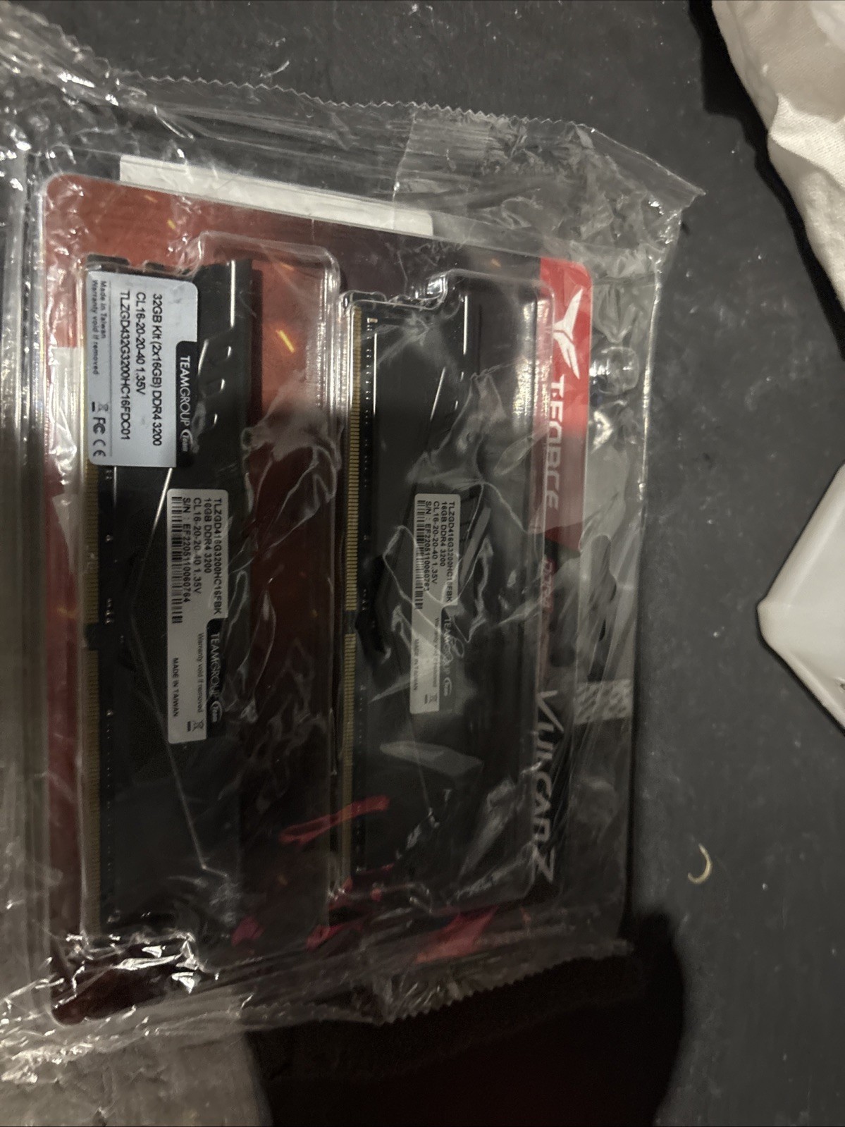 TEAMGROUP T-Force Vulcan Z 32 Gb (2x16) DDR4 3200MHz CL16 RAM
