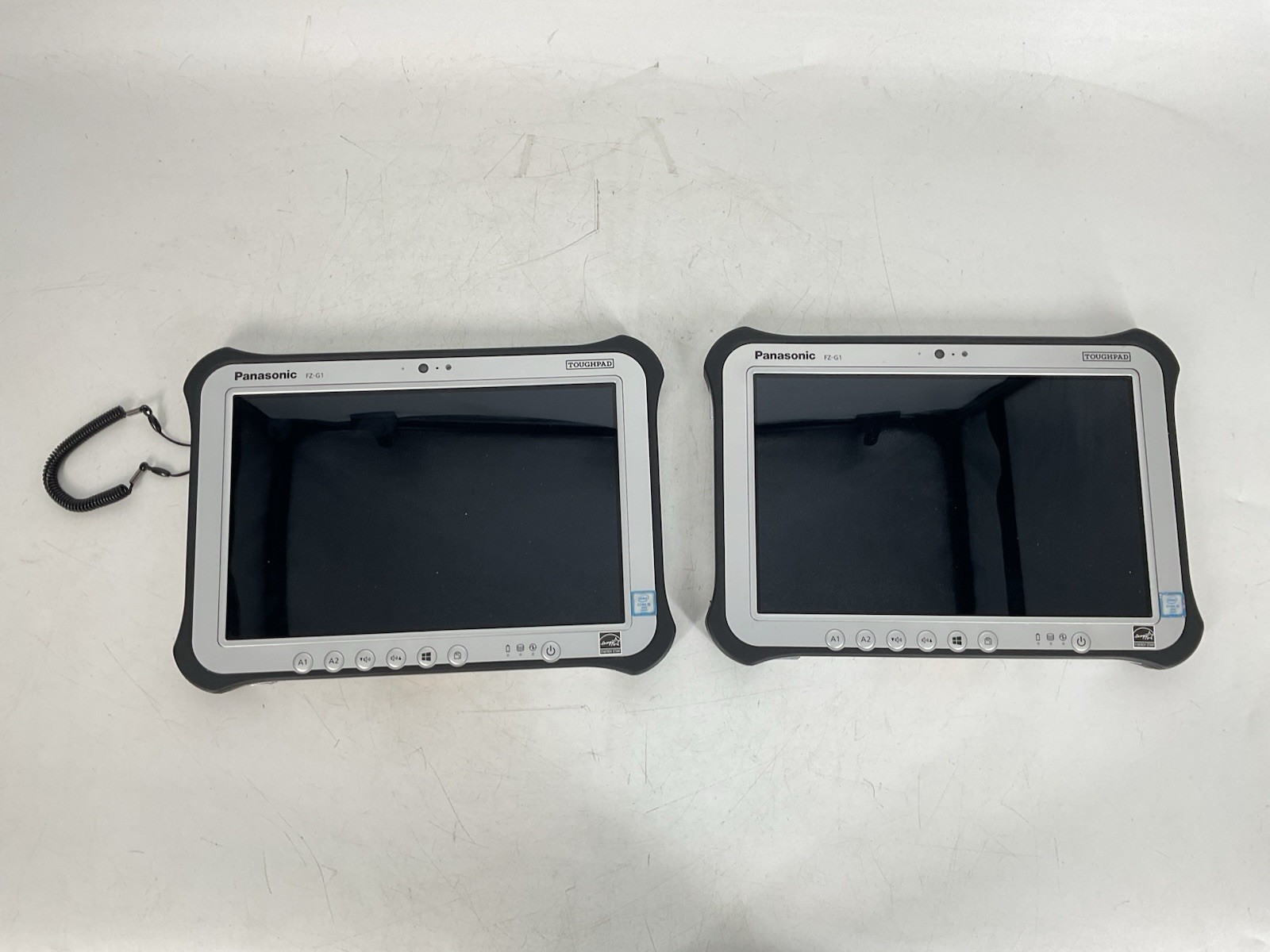 LOT OF 2 Panasonic Toughpad FZ-G1 (i5-6300U @2.4GHz, 8GB RAM 256GB SSD) No OS/AC