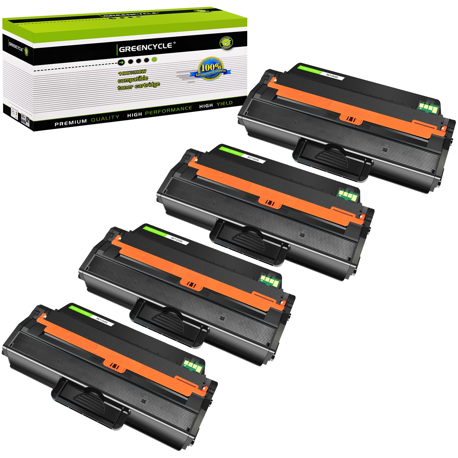 4PK MLT-D103L Toner fits for Samsung 103L ML-2950 2950NDR 2955N 2955ND SCX-4729F