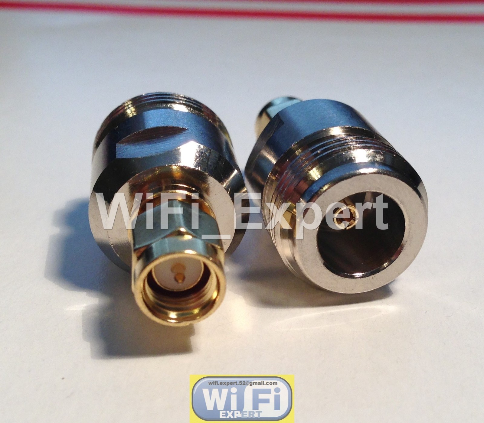 N Type Female Jack to SMA Male Plug straight RF adapter connector USA