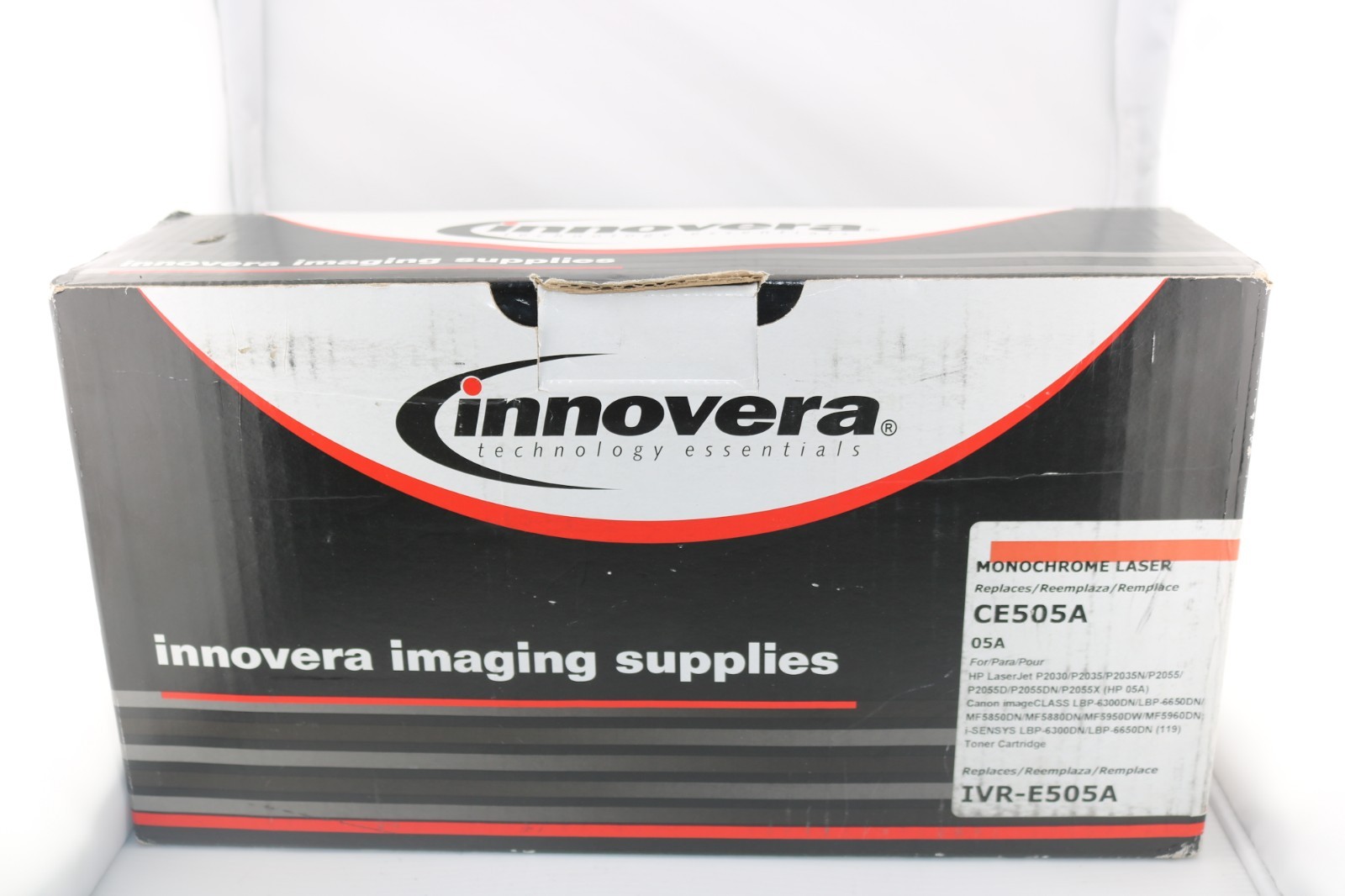 Innovera IVR-E505A Black Toner Cartridge Replacement for HP 05A CE505A Sealed