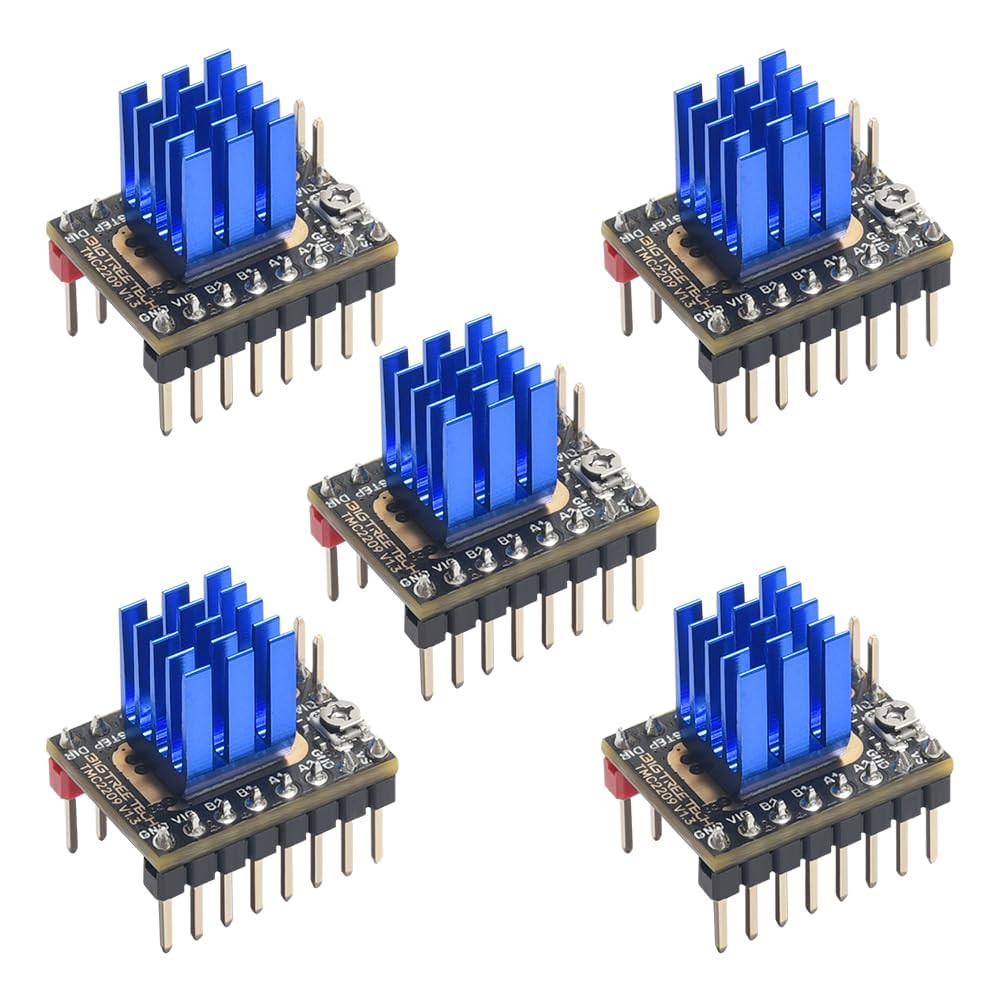 BIGTREETECH TMC2209 V1.3 Stepper Motor Driver, UART/STEP/DIR Mode, Ultra Silent