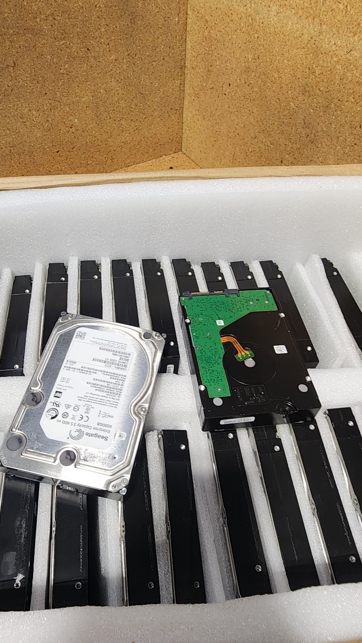Lot Of24 Seagate Enterprise Capacity 35 HDD V4 ST6000NM0034 6TB SAS12Gbs G2U
