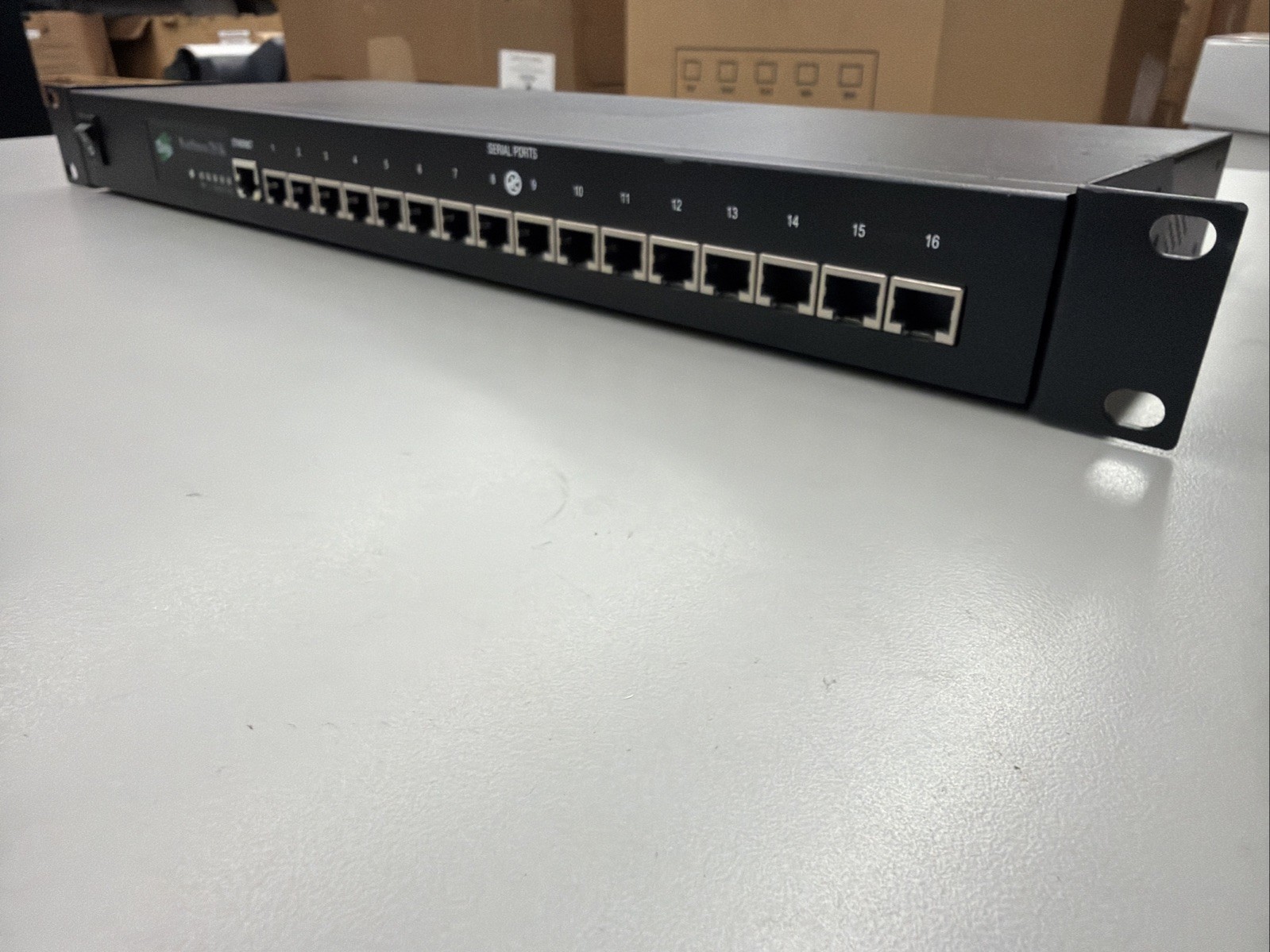 Digi PortServer TS 16 16-Port Ethernet Terminal Server AC