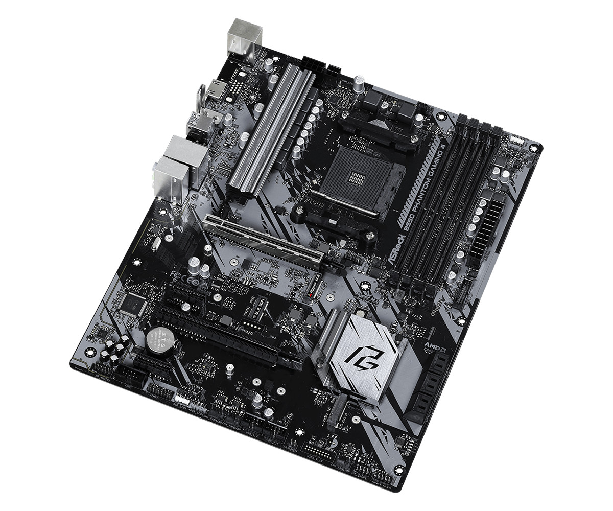 ASROCK B550 Phantom Gaming 4 Motherboard AMD AM4 DDR4 ATX Mainboard