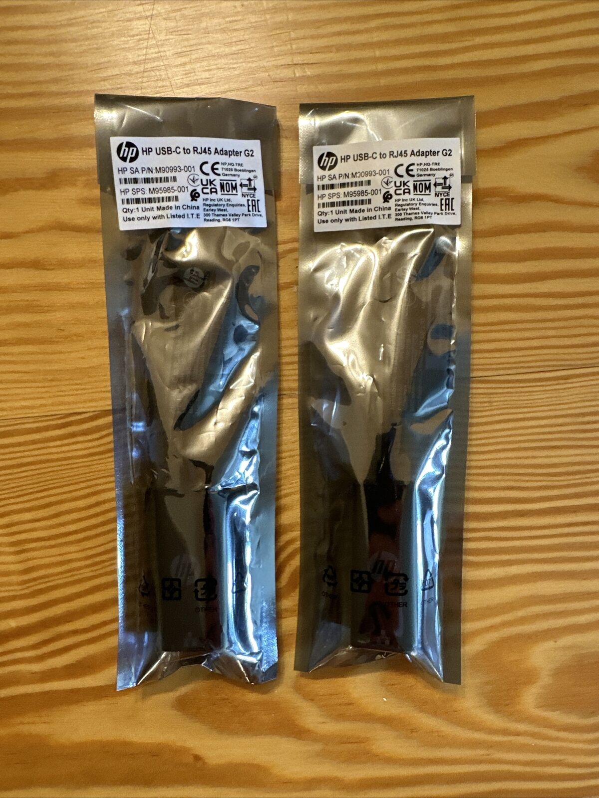✅ NEW SEALED HP USB-C to RJ45 Adapter G2 - Pack Of 2