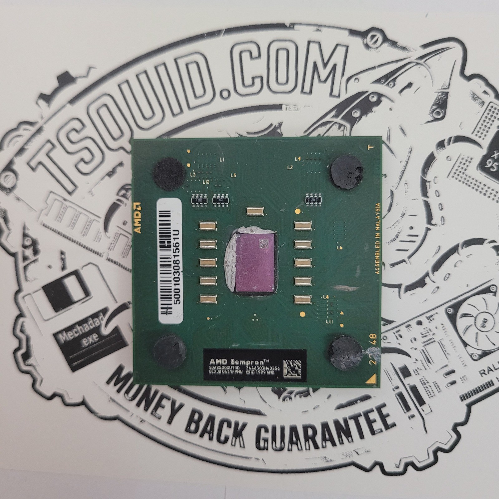 AMD Sempron 2500+ CPU Desktop Processor SDA2500DUT3D BIXJB Socket A 462 1.75GHz