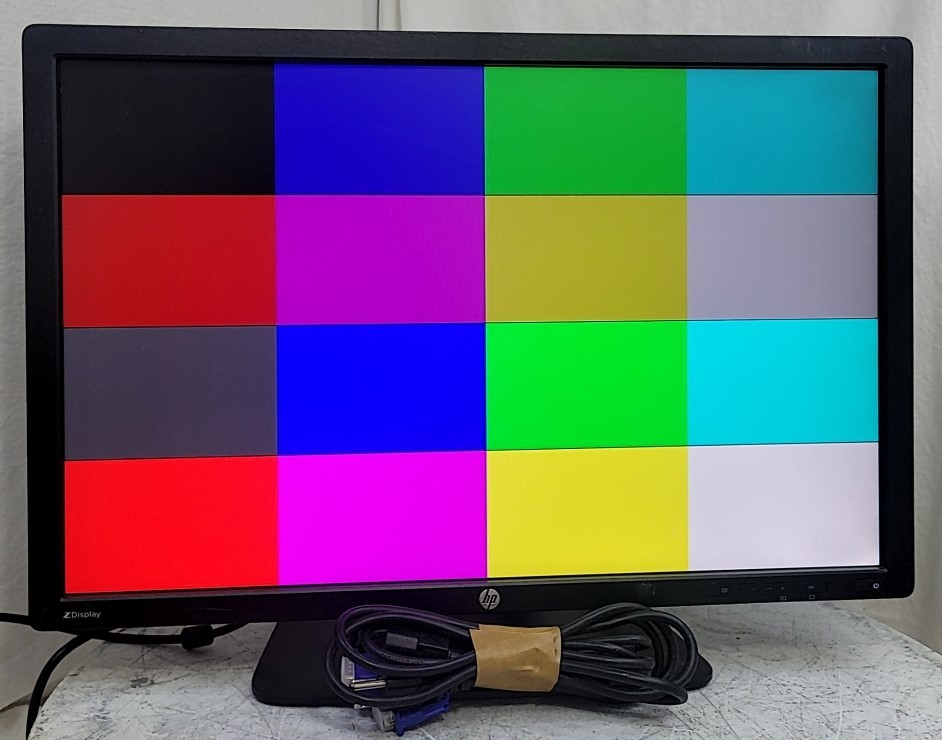 HP Z24i D7P53A 24" LCD Monitor VGA DVI DisplayPort Grade B