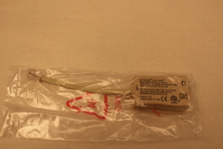 NEW Excelsius 2-Wire Z-blocker DSL In-Line Filter Model Z-330P2J