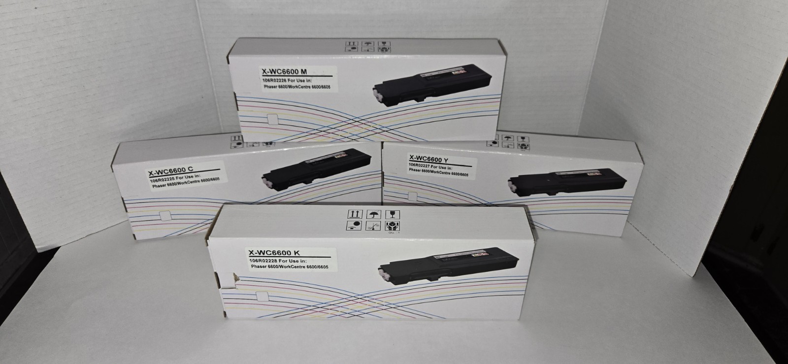 4-pack compatible toner Xerox 6600/6605