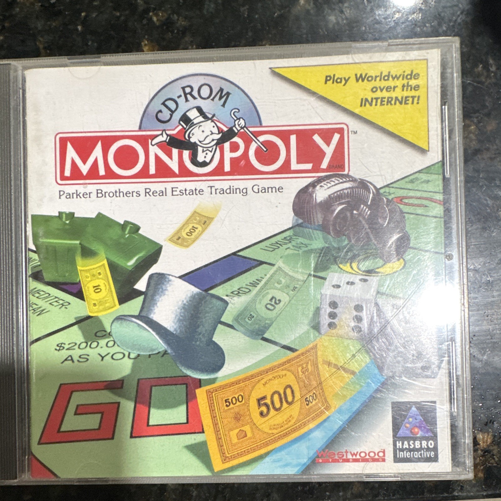 Hasbro Interactive Monopoly for Windows PC CD-ROM, English, MPN 44036