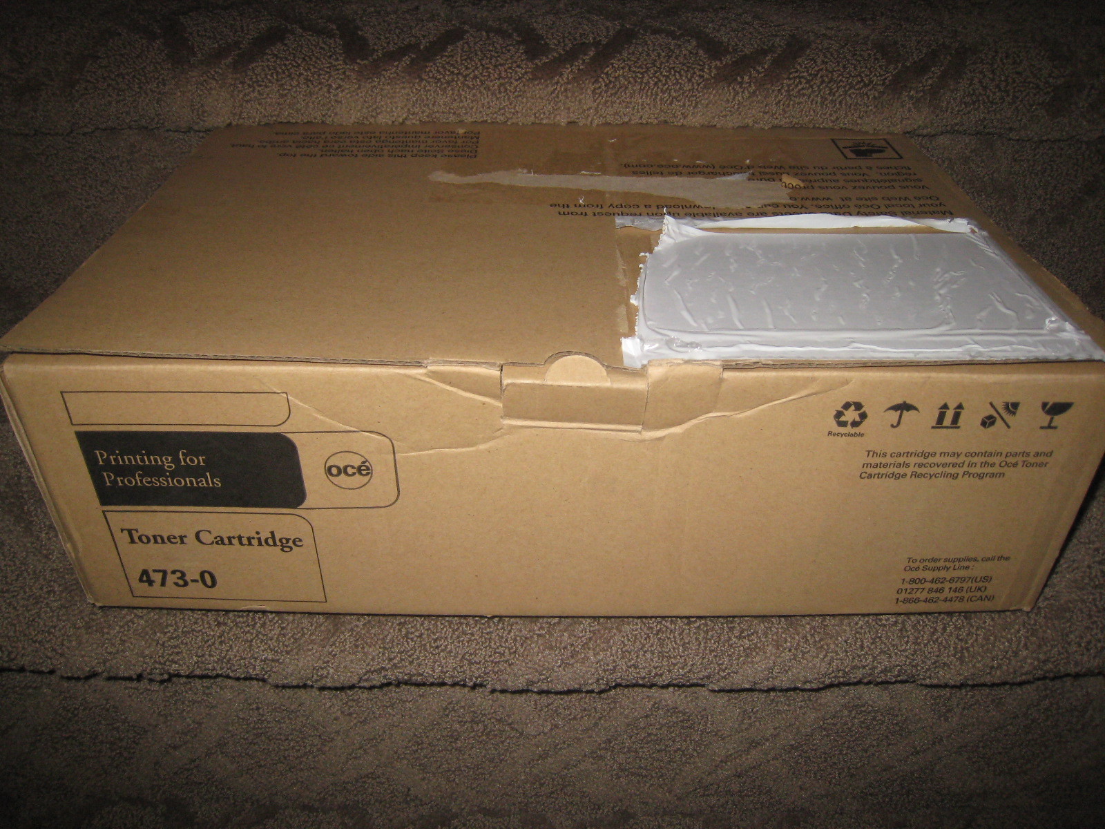 Oce 473-0 Toner Cartridge SX1480 SX1481 OEM GENUINE FACTORY NEW