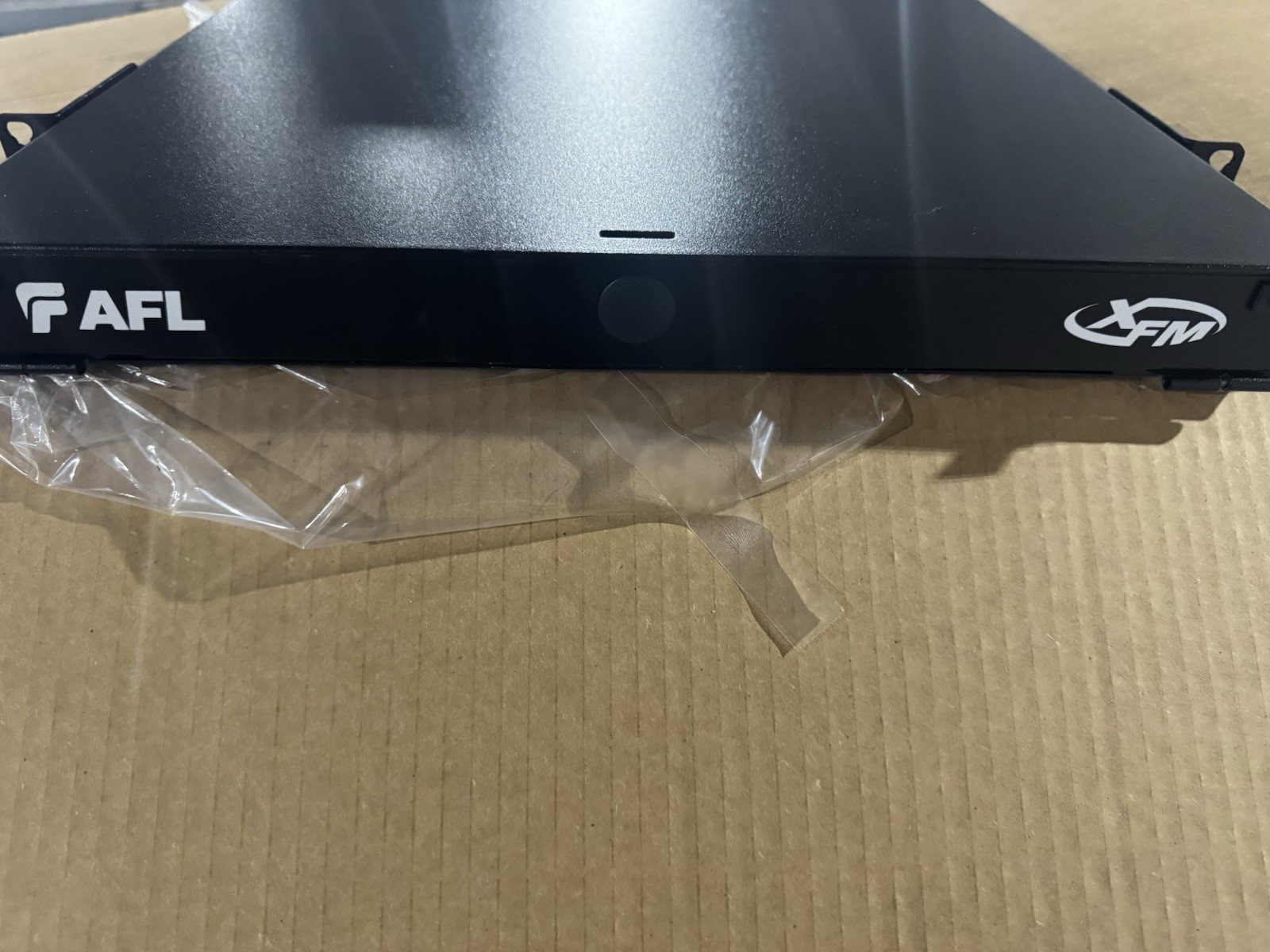 NEW AFL Telecommunications FM002711-BE Housing 1U Fiber Management Patch Panel