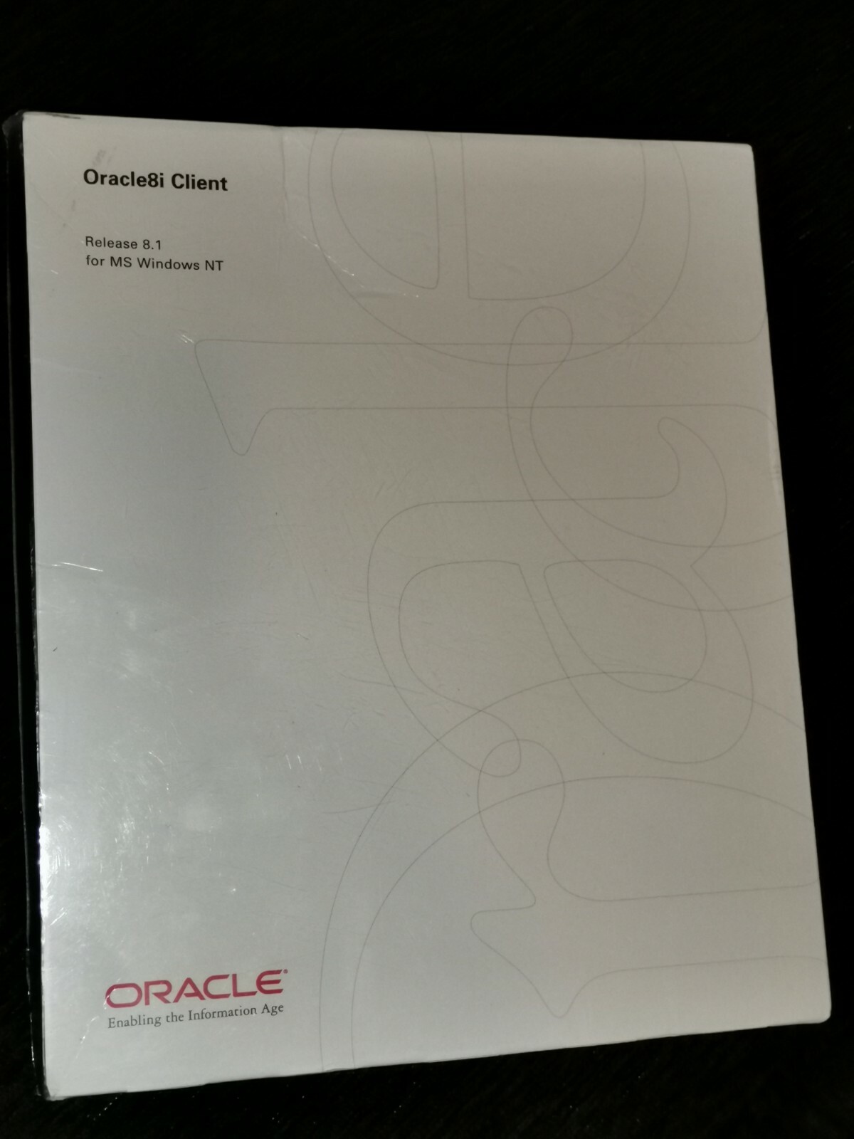 Oracle8i Client Release 8.1 for MS Windows NT+CD With Product Key.