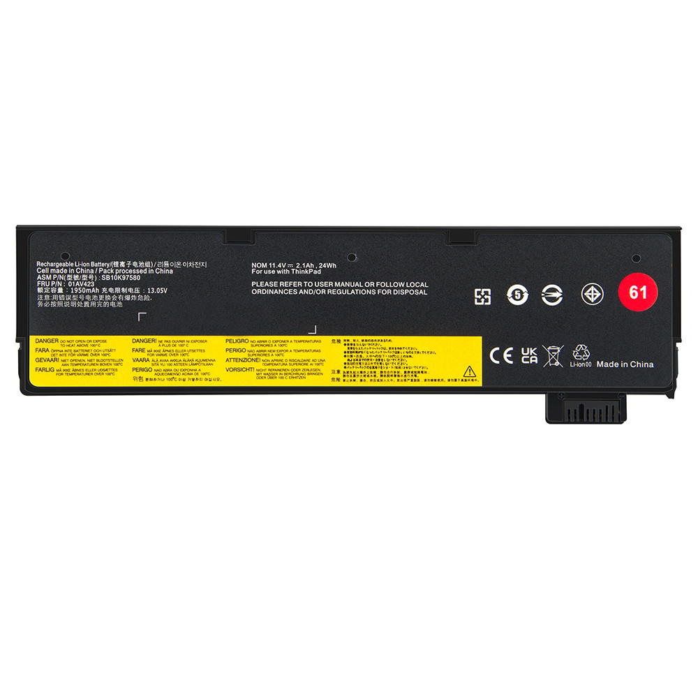 🧡LOT 1-30x 61 Battery 01AV423 For Lenovo Thinkpad T470 T480 T570 T580 P51s P52s