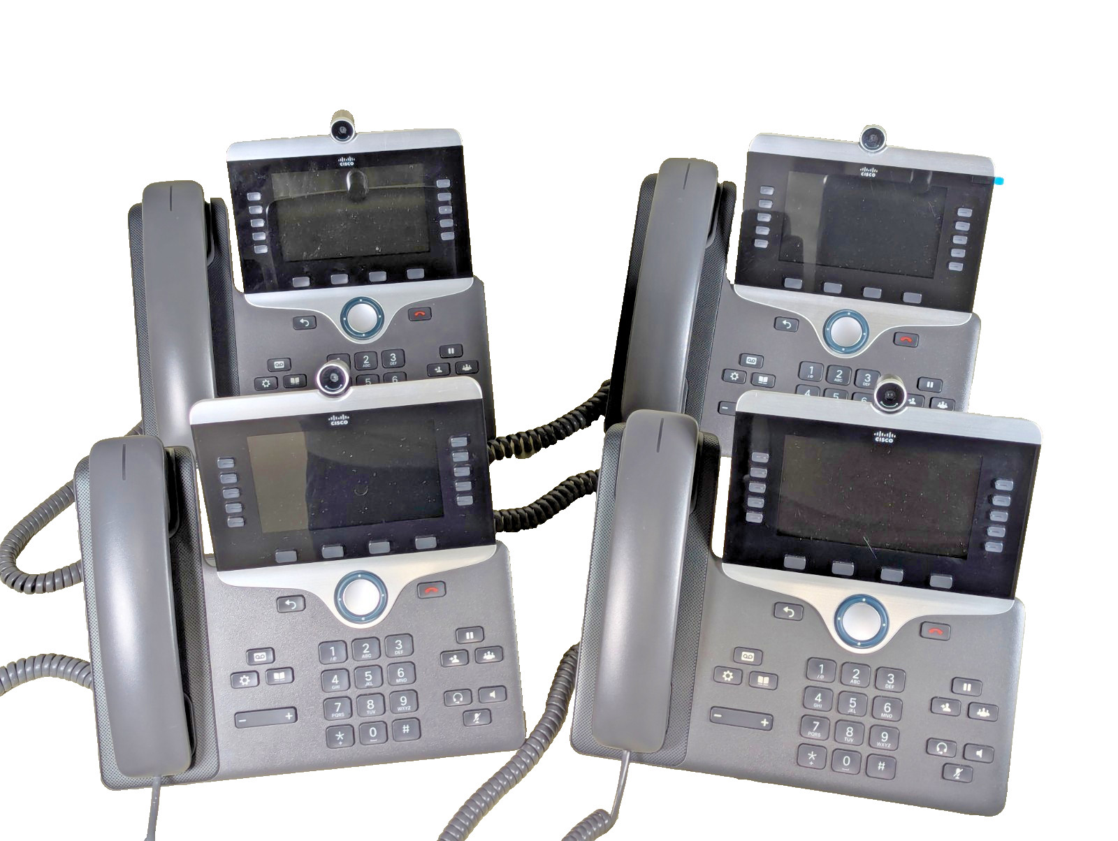 Grade A Cisco CP-8845-K9 IP Video Phone 8845 VoIP HD Camera - Business Office