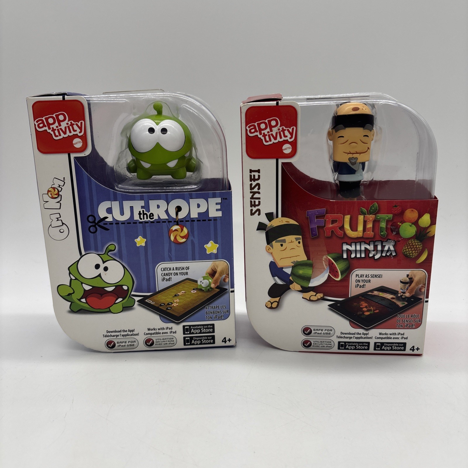 APPTIVITY Cut The Rope Game & Fruit Ninja Sensei - Works On iPad 2012 New