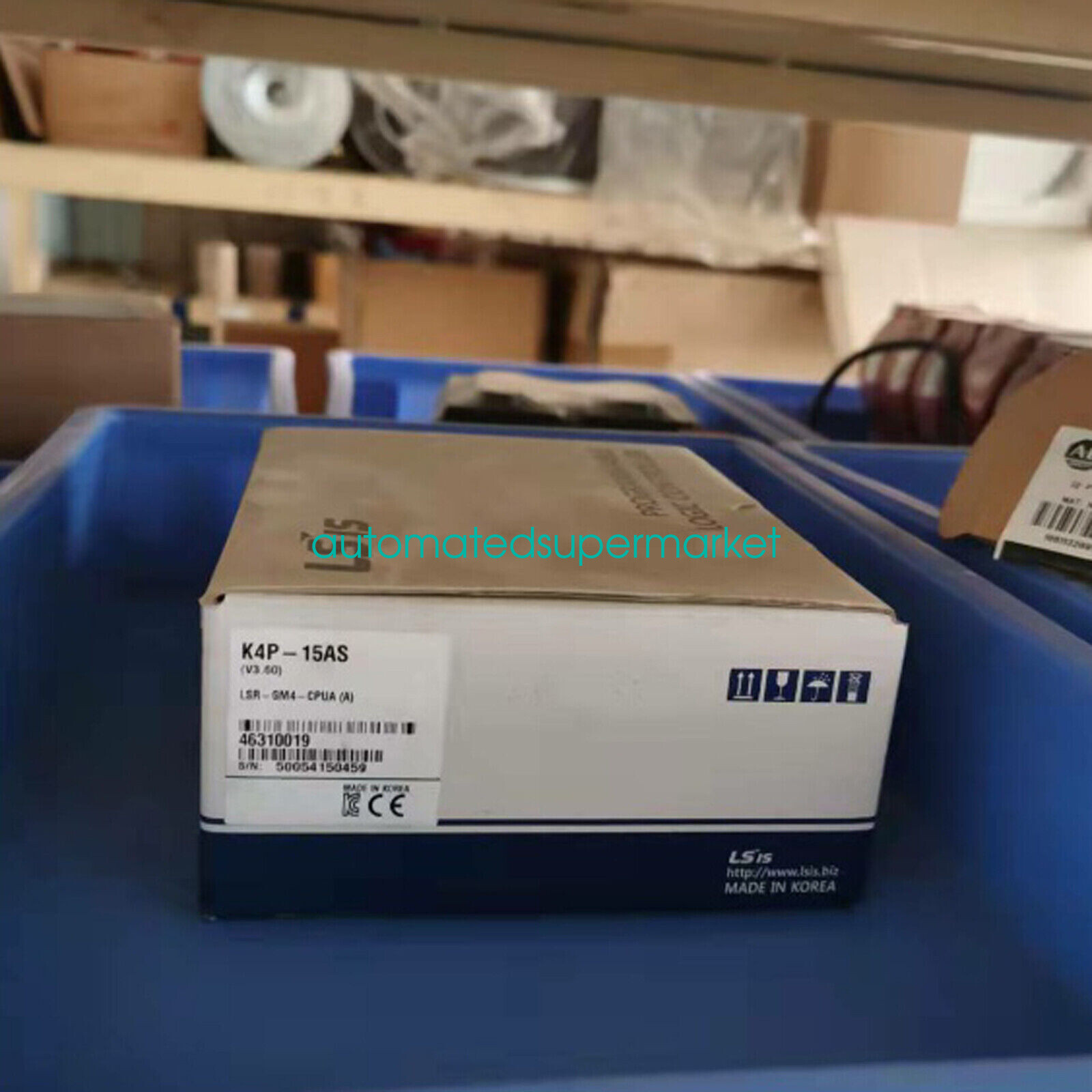 1PCS New LS PLC K4P-15AS Ver 3.5 CPU Module Shipping by DHL/FedEX
