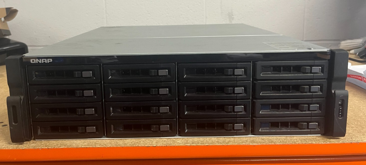 TS-EC1679U-RP QNAP 16 Bay Rackmount NAS 16GB Memory Fully Tested