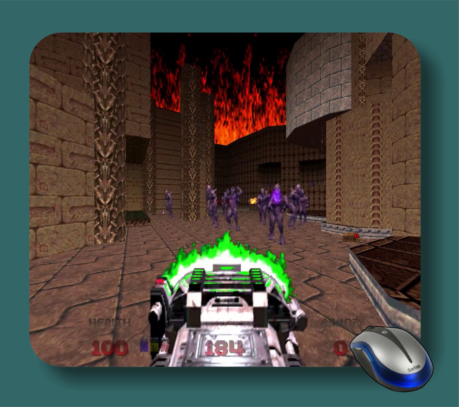 Doom Computer Gaming Mouse Pad  do4