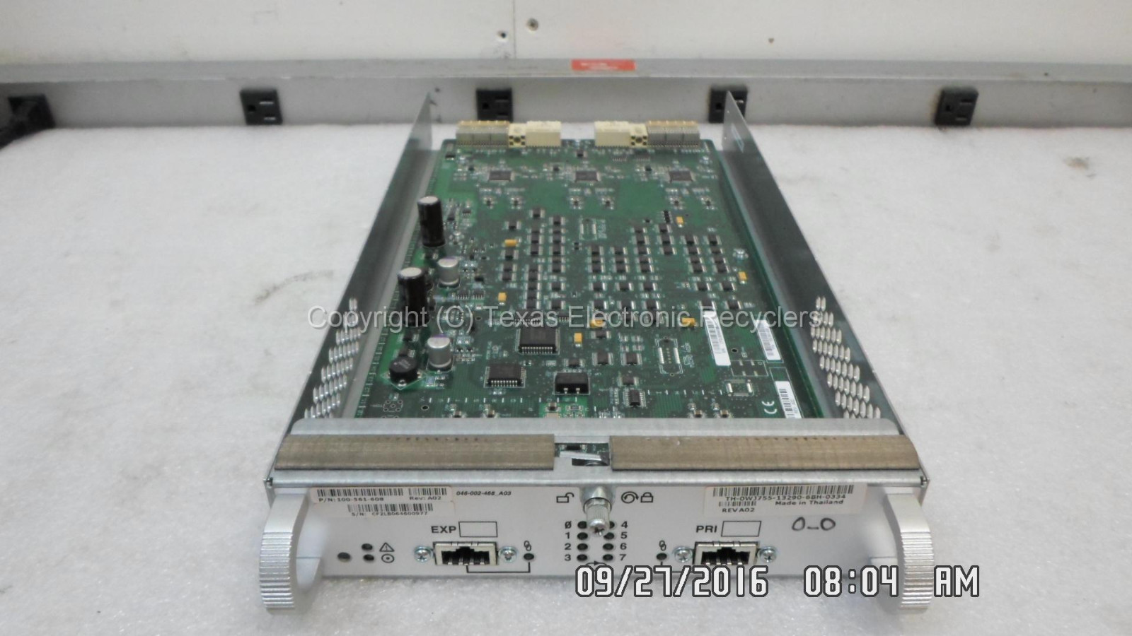 EMC 100-561-608 Dell 0WJ755 San DAE2 Controller Card