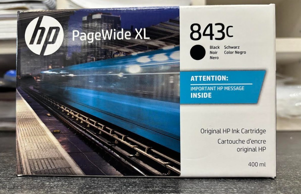 HP 843C PageWide XL Black Exp 10/2027