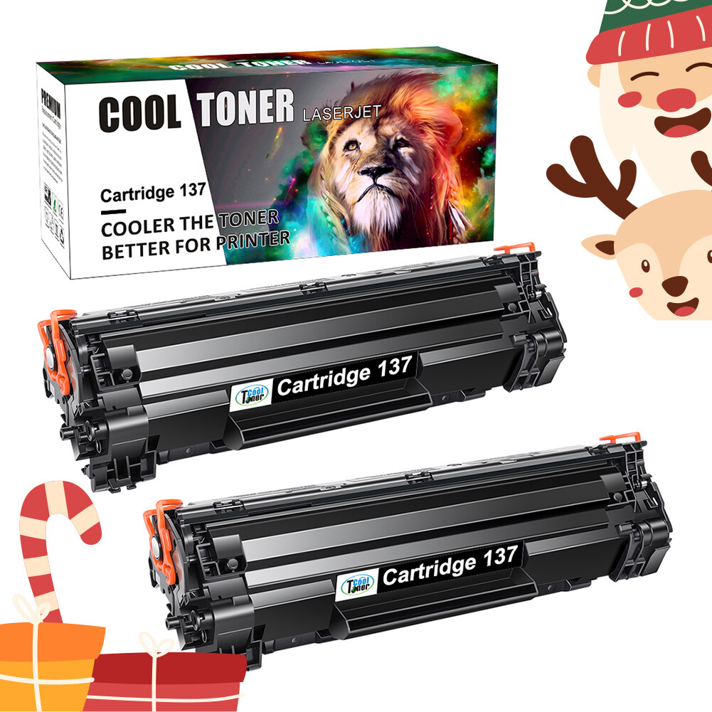 2x CRG 137 Toner For Canon 137 Toner Cartridge MF232w MF216n MF236n MF242dw D570