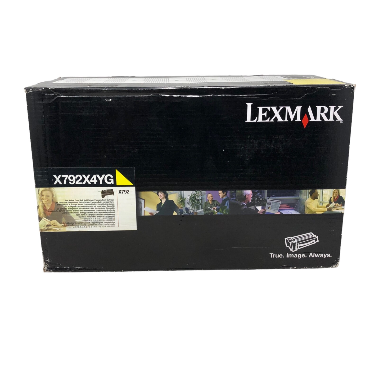 NIB Lexmark X792X1YG (X792X4YG) YELLOW TONER X792 SERIES Open Box