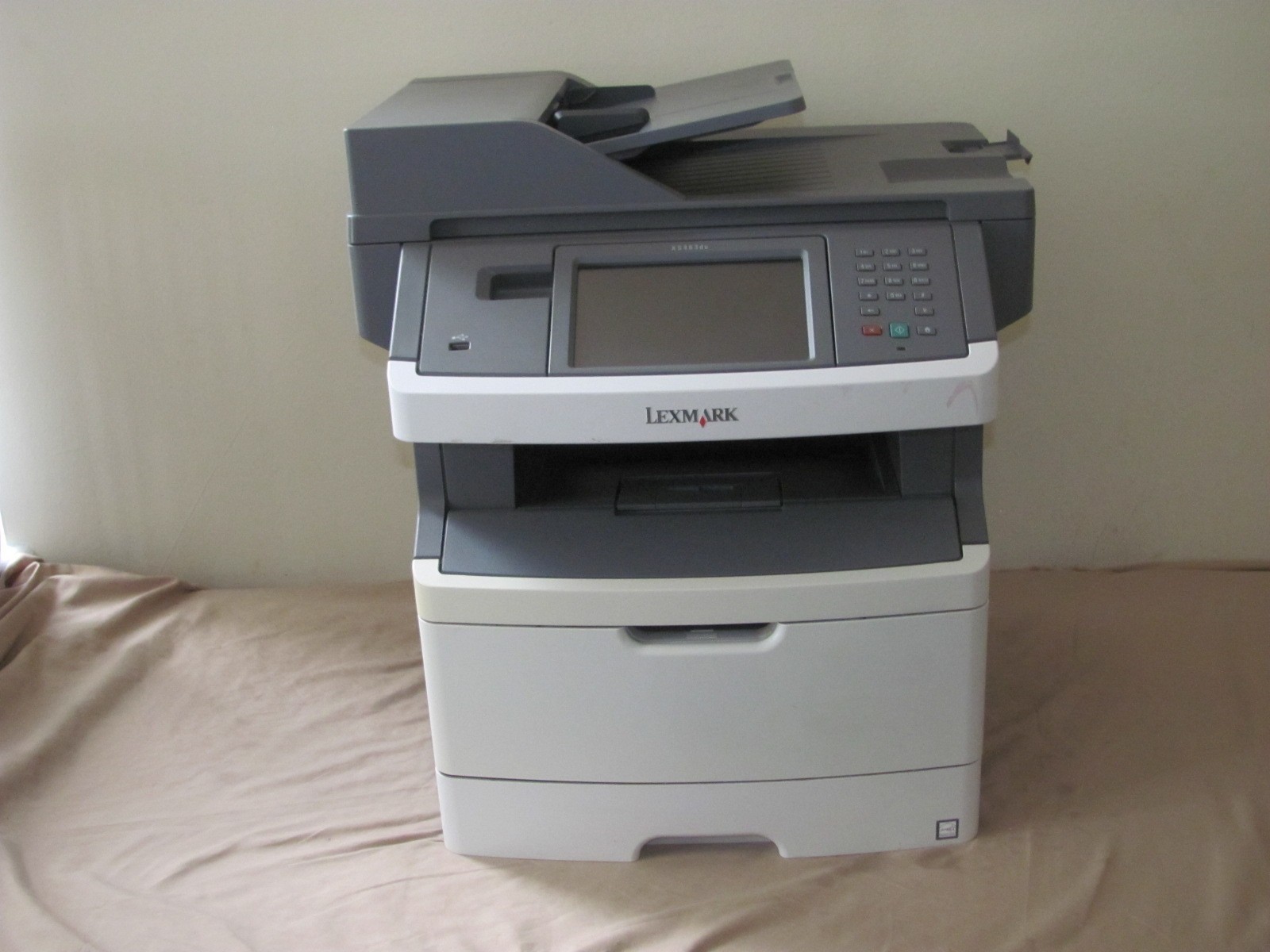 LEXMARK XS463DE B&W LASER PRINTER FOR PARTS OR REPAIR LOCAL PICK UP ONLY