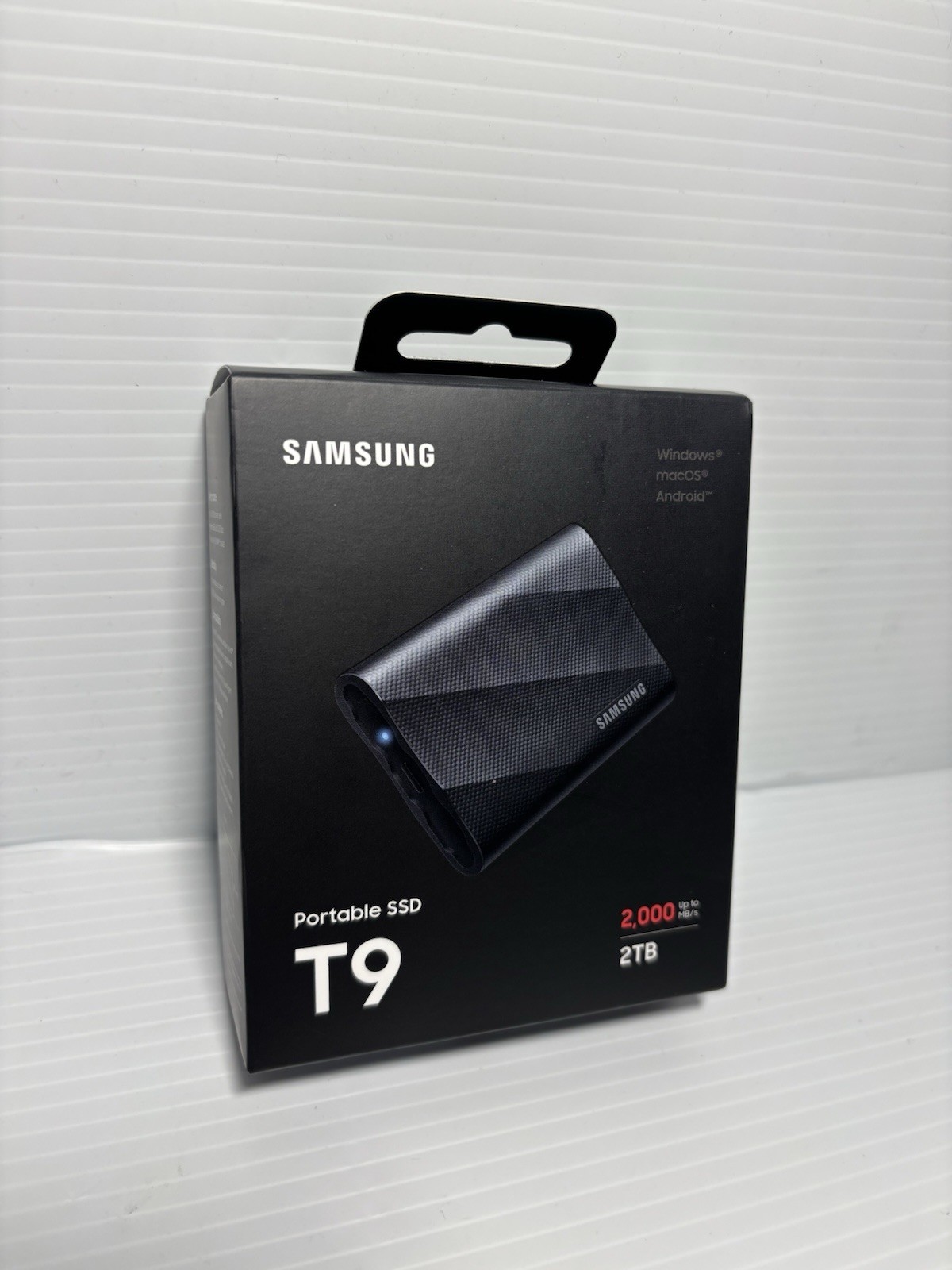 Samsung T9 Portable 2TB 2000MB/s SSD - (MU-PG2T0B/AM) NIB Factory Seal 