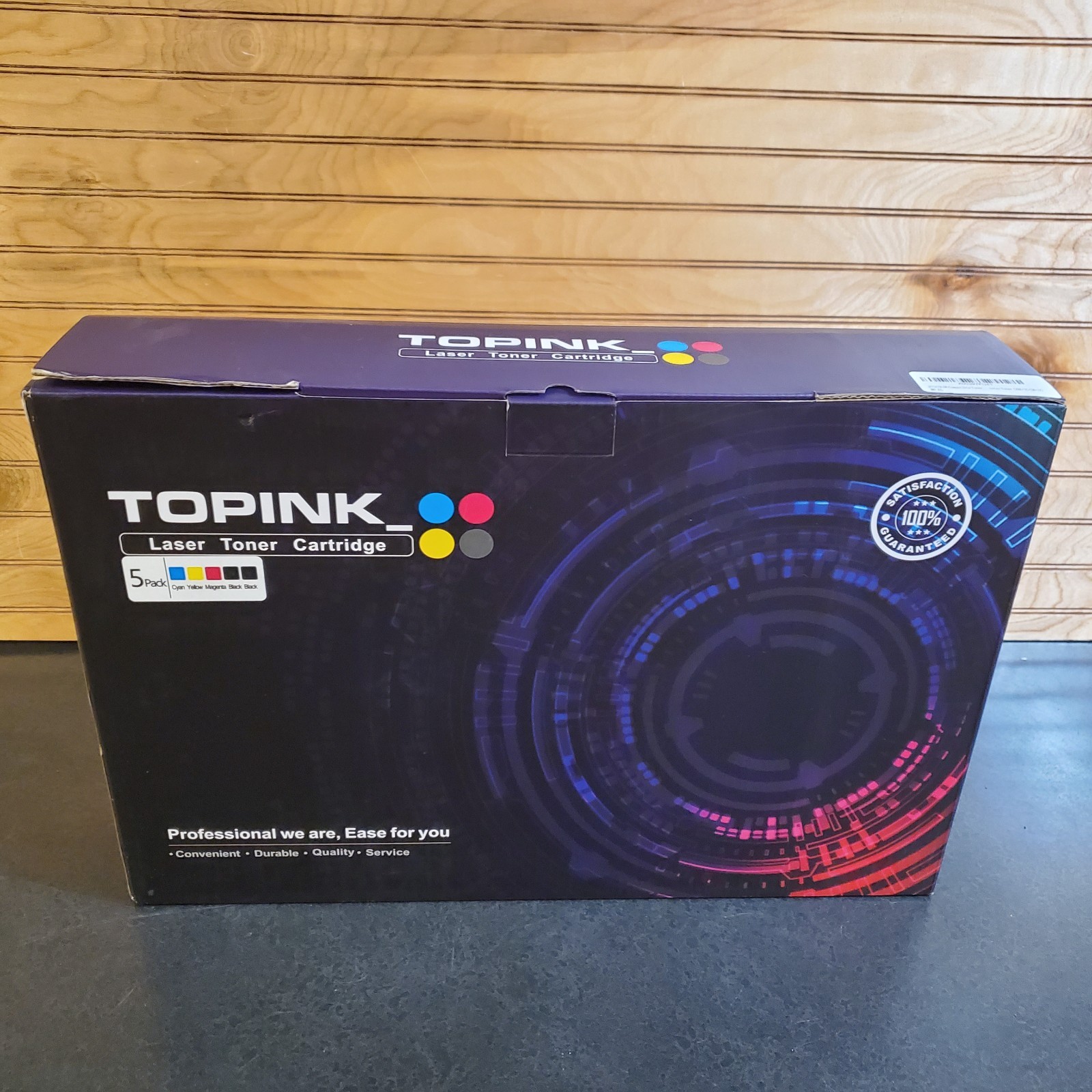 5 Pack Topink Laser Toner Cartridge TP201X | CF400X M25dw M252n MFP M277n M277c6