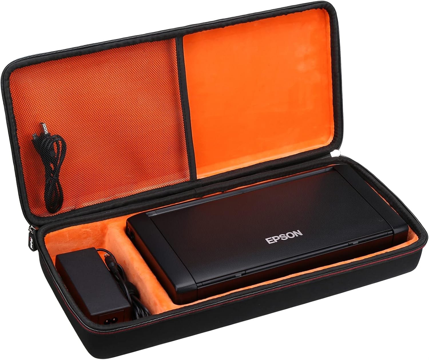 Hard Portable Case Compatible with Epson Workforce WF-110 / WF-100 Wireless Mobi