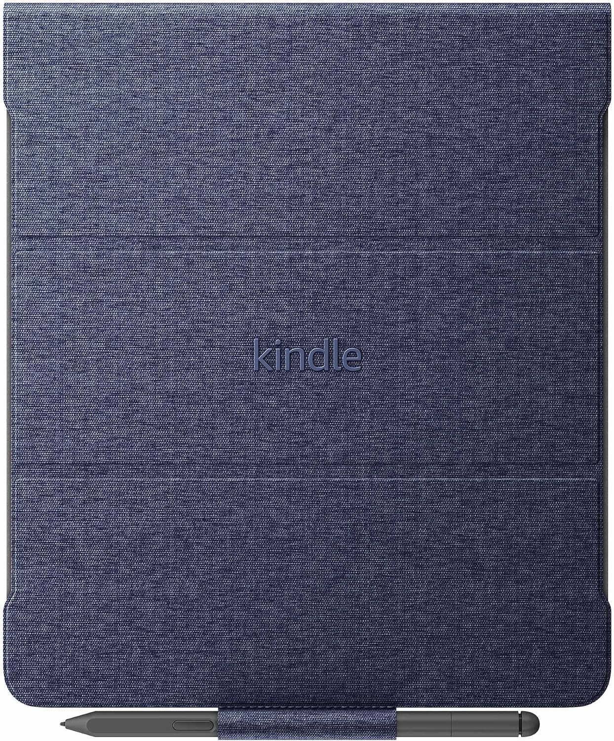 Amazon Kindle Scribe Fabric Folio Cover with Magnetic Attach, Sleek Protective