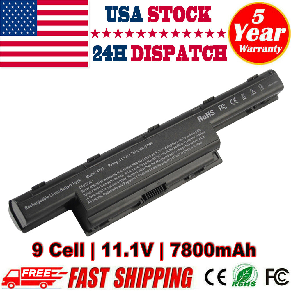 Battery For Gateway NE56R31U NE56R41U NE56R27U NE56R10U 9 Cell Notebook