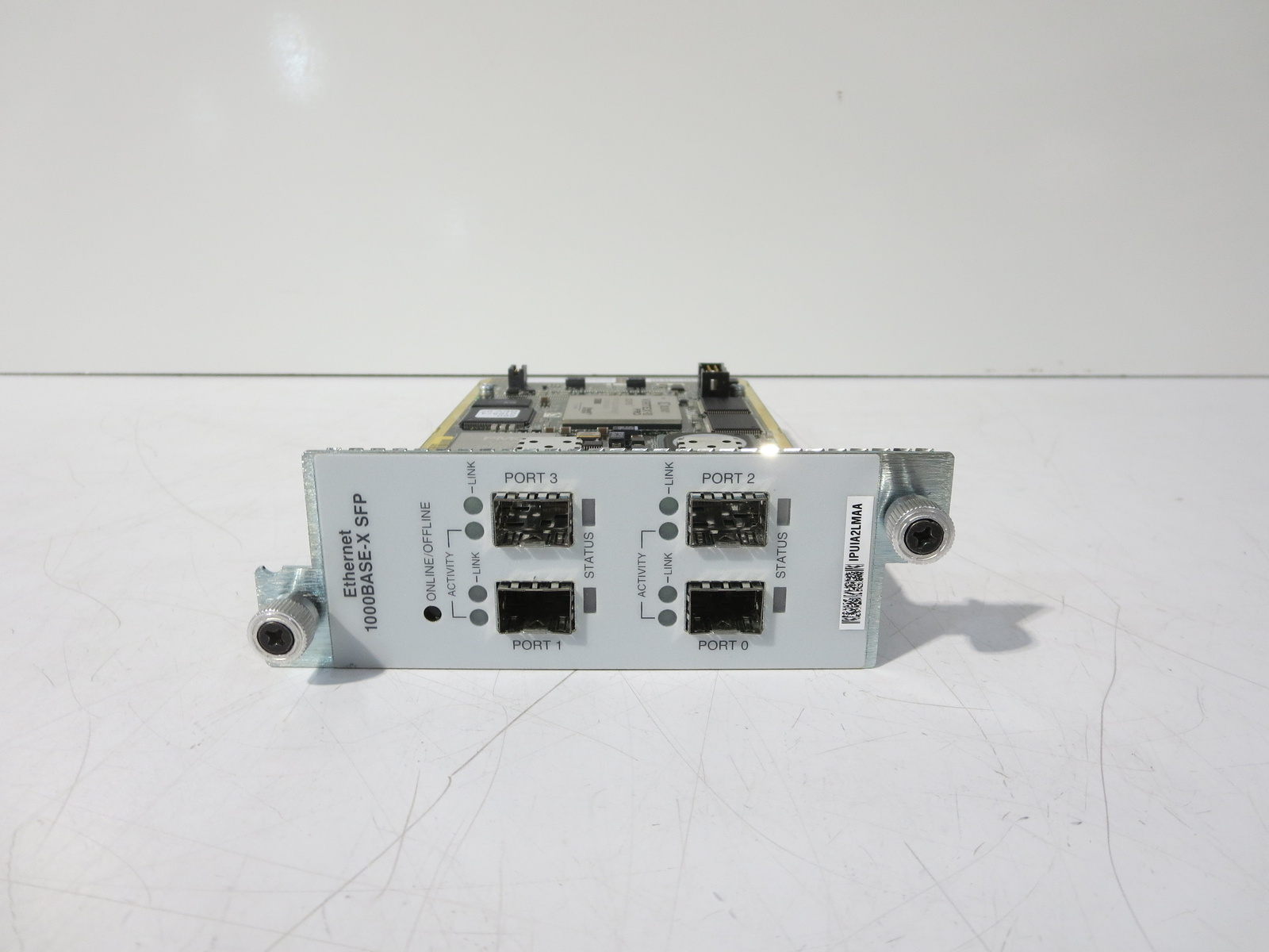 JUNIPER NETWORKS PB-4GE-SFP-B 4-Port Gigabit Ethernet 1000 Base-x; IPUIA2LMAA