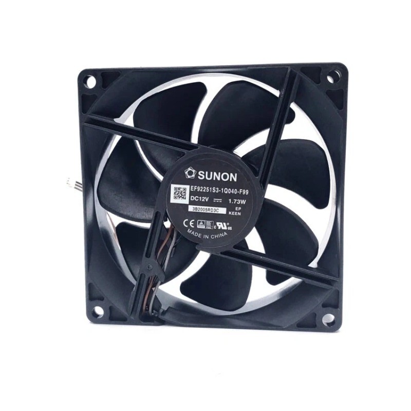 1PCS New For SUNON EF92251S3-1Q040-F99 12V 1.73W 9025 9CM 3-wires Cooling Fan