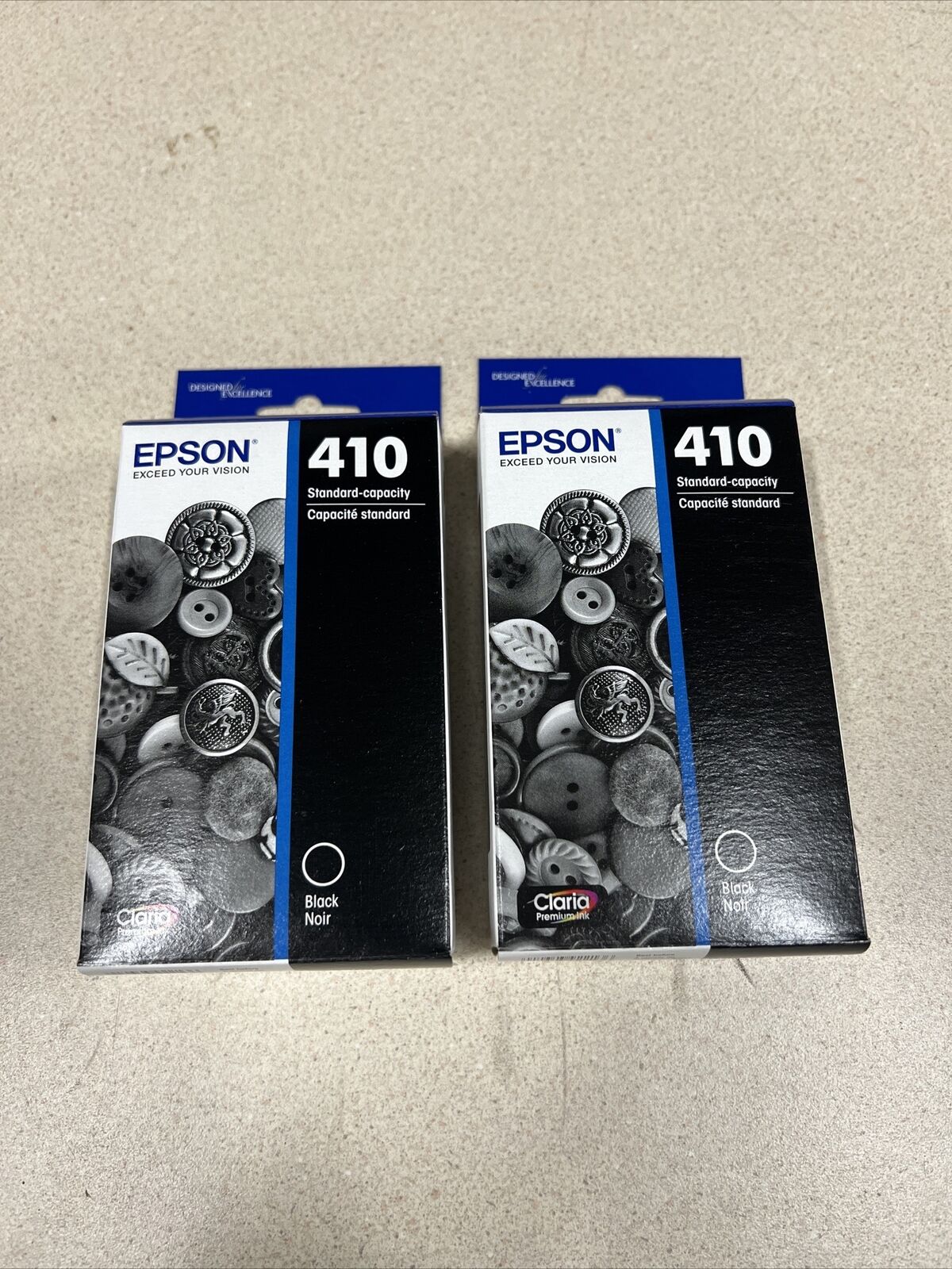 Epson T410020-S 410 Standard-Capacity Ink Cartridge Black (2 PACK) EXP: 02/2026