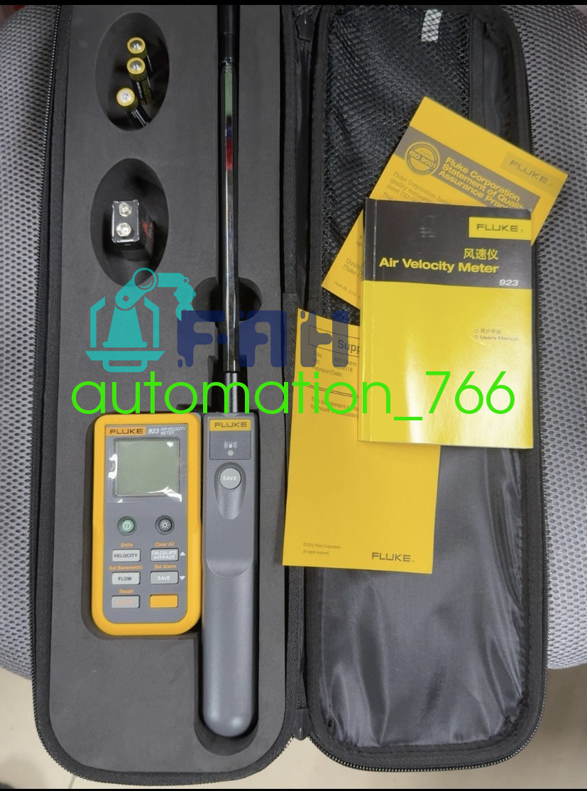 1pc FLUKE 923 New Air Velocity Meter Hot Wire Anemometer shipping Via DHL/Fedex