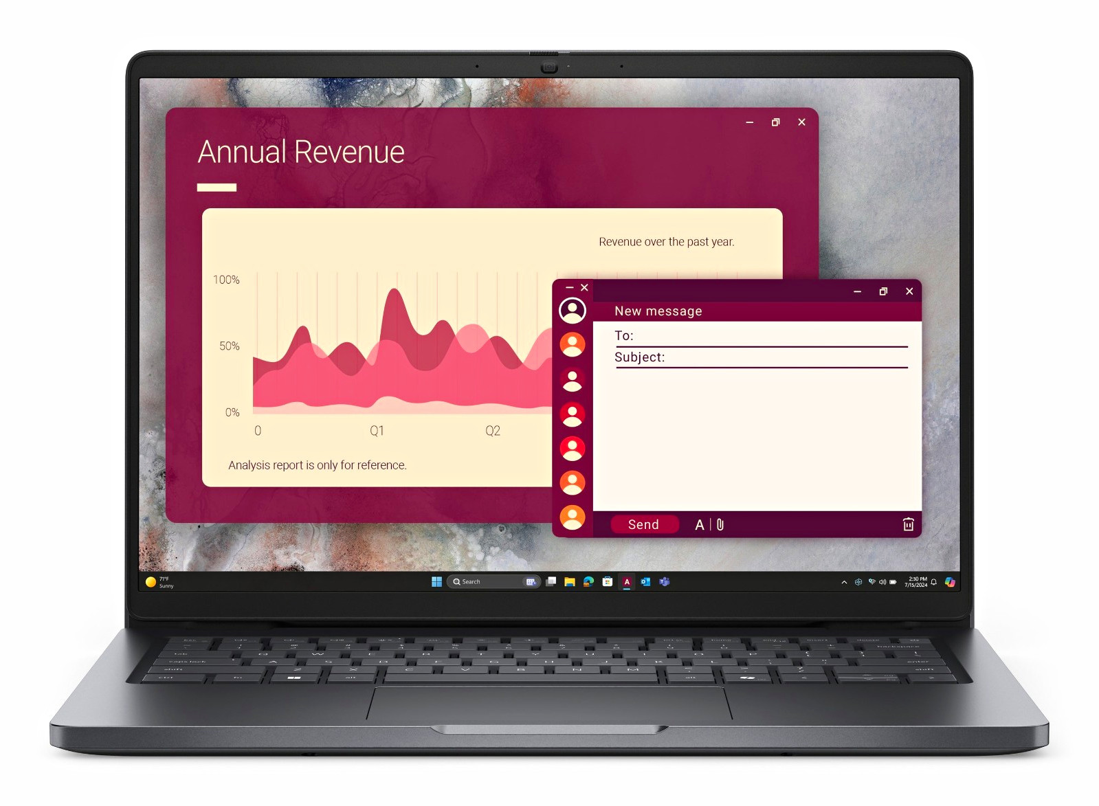 Dell Pro 14 14in Intel Core 5 16GB RAM 256GB SSD Win 11 Pro Black