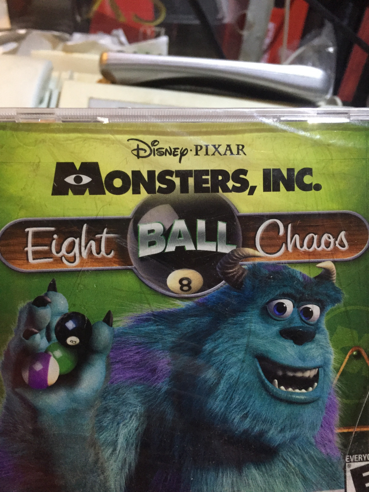 Monsters, Inc. Eight Ball Chaos - (CD-ROM, 2001)--NEW SEALED